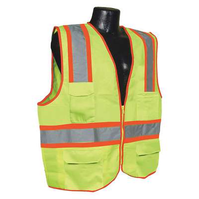 High Visibility Vest,Yellow/