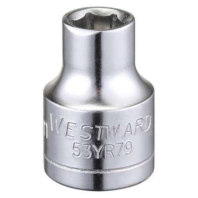 Socket,3/8" Drive,Metric,7mm