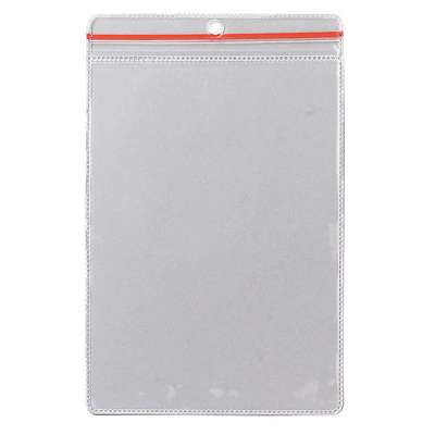 Zip Lock Env,8-1/2 x 5-1/2 In,