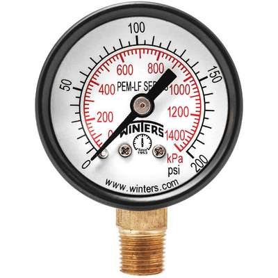 Gauge,Pressure,1-1/2in.,0 To