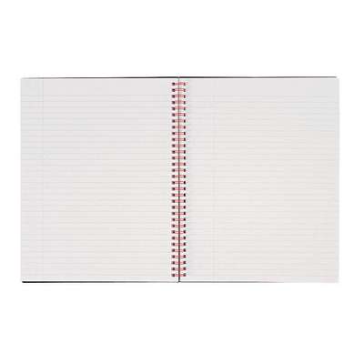 Notebook,11x8-1/2 In,Black