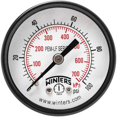 Gauge,Pressure,2in.,0 To 100