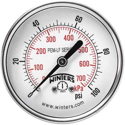 Gauge,Pressure,2-1/2in.,0 To