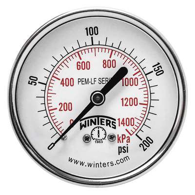 Gauge,Pressure,2-1/2in.,0 To