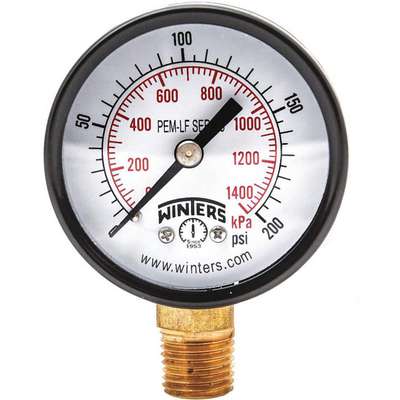 Gauge,Pressure,0 To 200 PSI,2