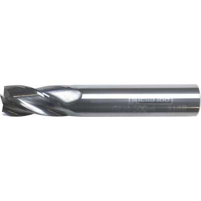 Carb End Mill,1/4 In,4FL,CC,