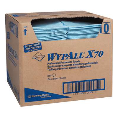 Dry Wipe,12-1/3" x 23-1/3",Blue