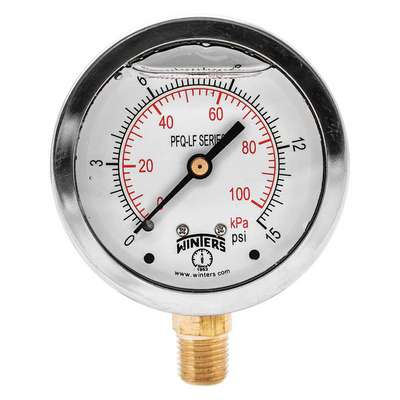 Gauge,Pressure,2-1/2in.,0 To