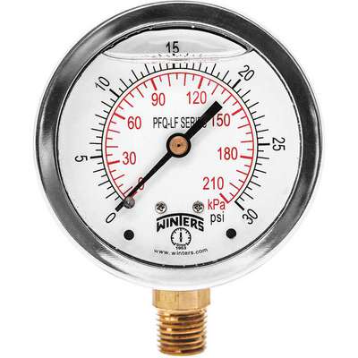 Gauge,Pressure,2-1/2in.,0 To