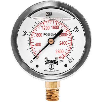 Gauge,Pressure,2-1/2in.,0 To