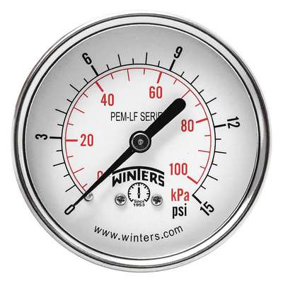 Gauge,Pressure,2-1/2in.,0 To