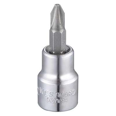 Socket Bit,Metric,3/8" Drive,2.