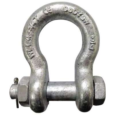 Anchor Shackle,Bolt Type,3/4"