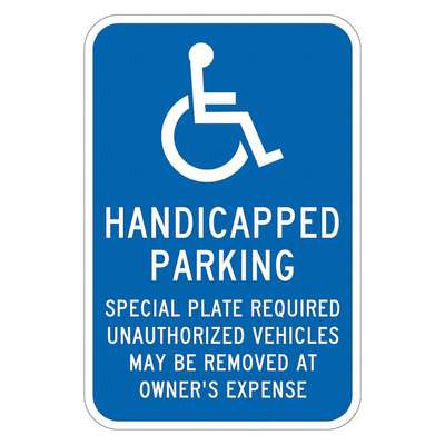 Ada Handicapped Parking Sign,