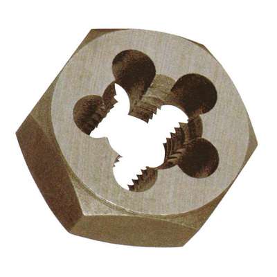 Hex Rethreading Die,Std1 1/2In,