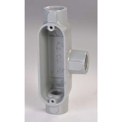 Conduit Outlet Body,Alum,Trd