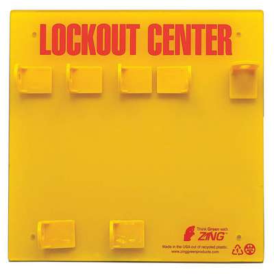 Lockout Board,Unfilled,11-1/2