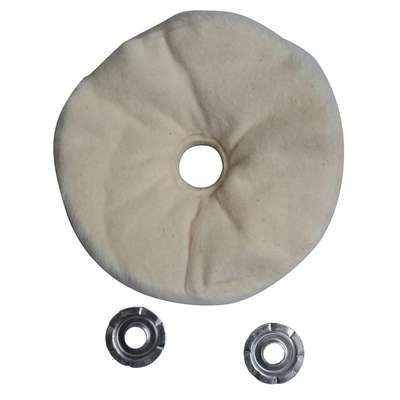 Buffing Wheel,Loose Sewn,8 In