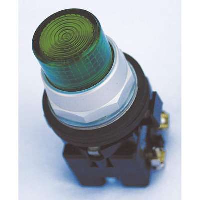 Pilot Light Lens,30mm,Green,