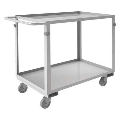 Metal Shelf Cart,600 Lb,SS