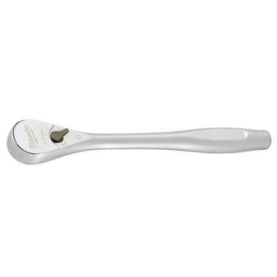 Hand Ratchet, 8 1/2 In, Chrome,