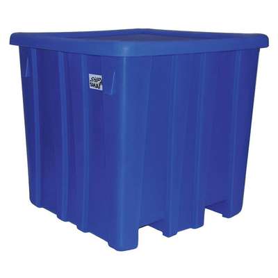 Bulk Container,Blue,Solid