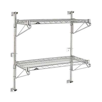 Wire Wall Shelf,34x24x36in,