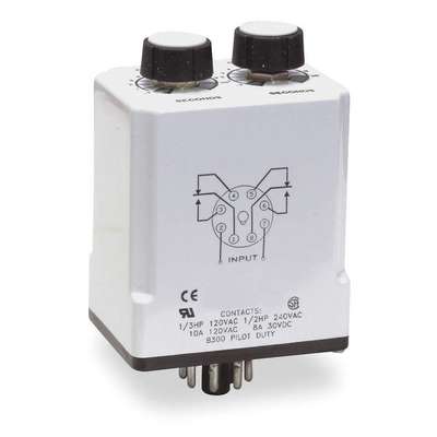 Sinfuntimedelayrelay, 240VAC,