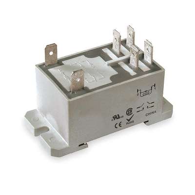 Enclosed Power Relay,6Pin,