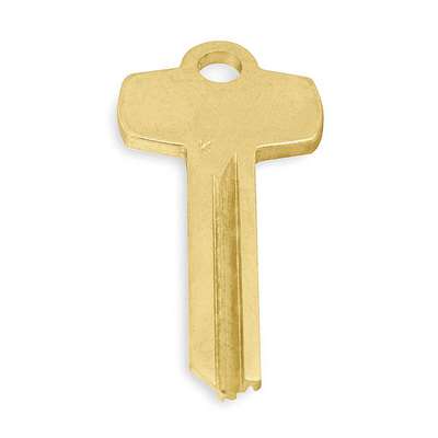 Key Blank,Brass,Best K Keyway,