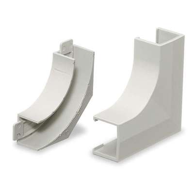 Flat Elbow Base And Cover,White