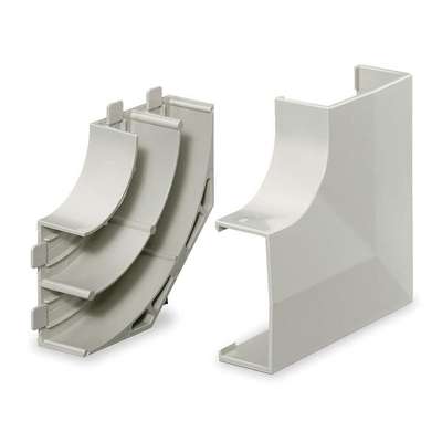 Flat Elbow Base And Cover,White