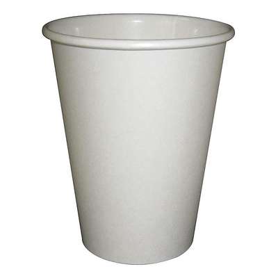 Disposable Hot Cup,8 Oz.,White,