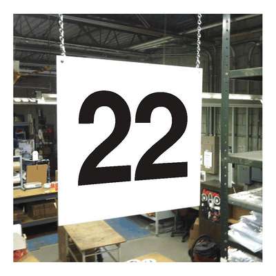 Hanging Aisle Sign,Legend 22