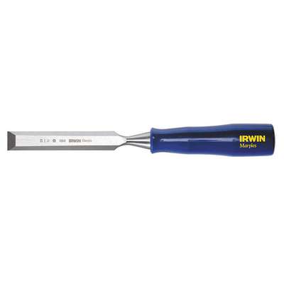 Wood Chisel,1 x 4-1/2 In,Blue