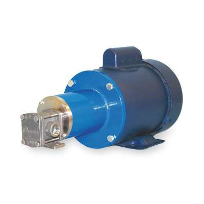 Gear Pump,Magnetic Drive,1/3HP,