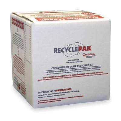 Bulb Recycling Kit,6" L x 6" W