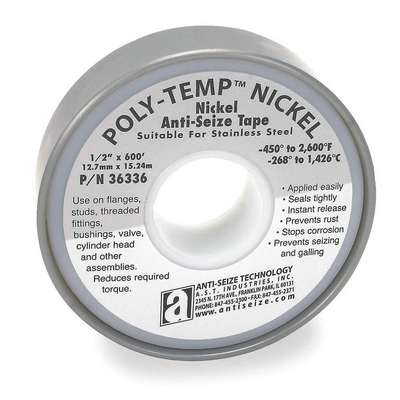 Antiseize Tape,3/4 In. W,600