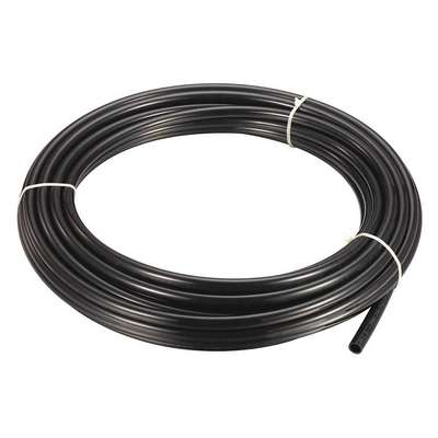 Tubing,1/2" Od,Nylon,Black,100