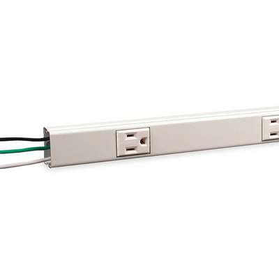 Prewired Raceway,5 Outlets,12