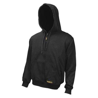 Heated Hoodie,3XL,Men's,Black