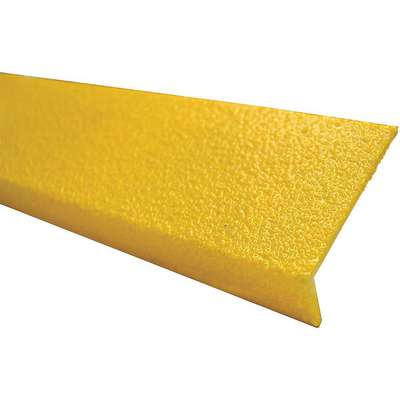 Frp Stair Nosing,Yellow,36",