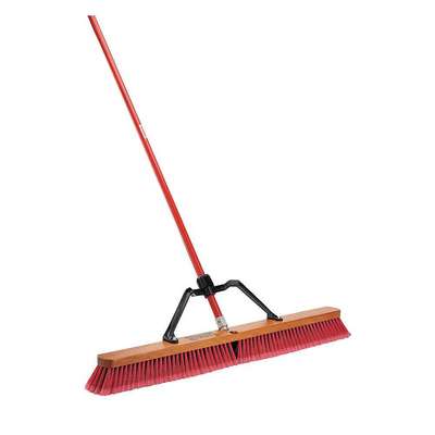 Broom w/Handle And Brace, 36"