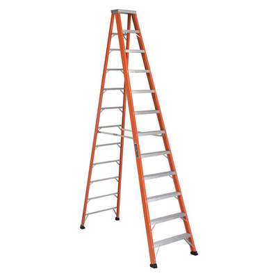 Stepladder,12 Ft.,Fiberglass,