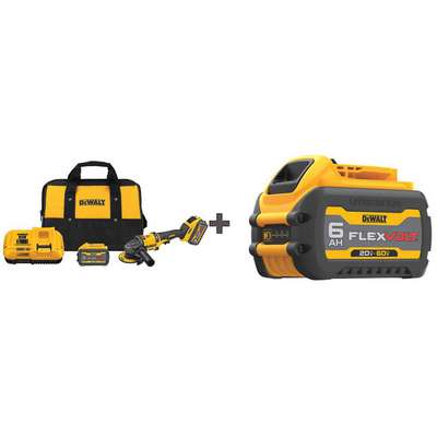 Cordless Angle Grinder Kit,60V,