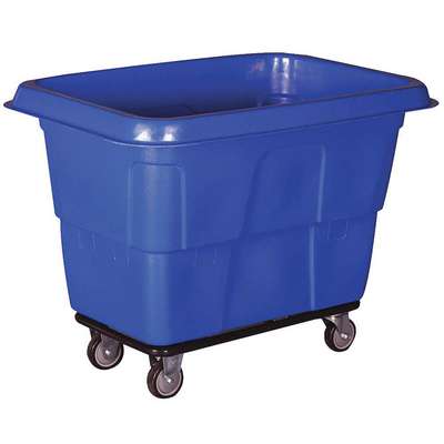 Cube Truck,Mdpe,Blue,27.0 Cu.