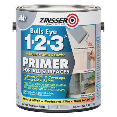 Primer,Water,1gal,Gray,