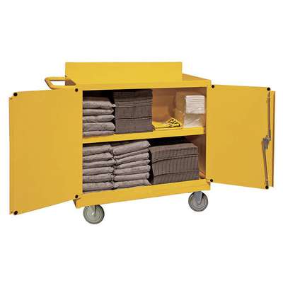 Spill Response Cart,Steel,24"