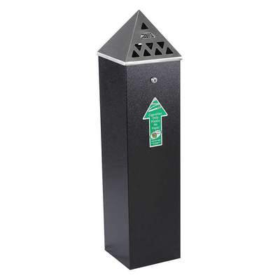 Cigarette Receptacle,1-3/4 Gal.