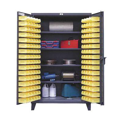 Bin Cabinet,Shelving,78" H,48"